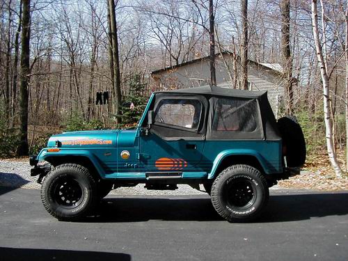 Jeep yj islander decals #2