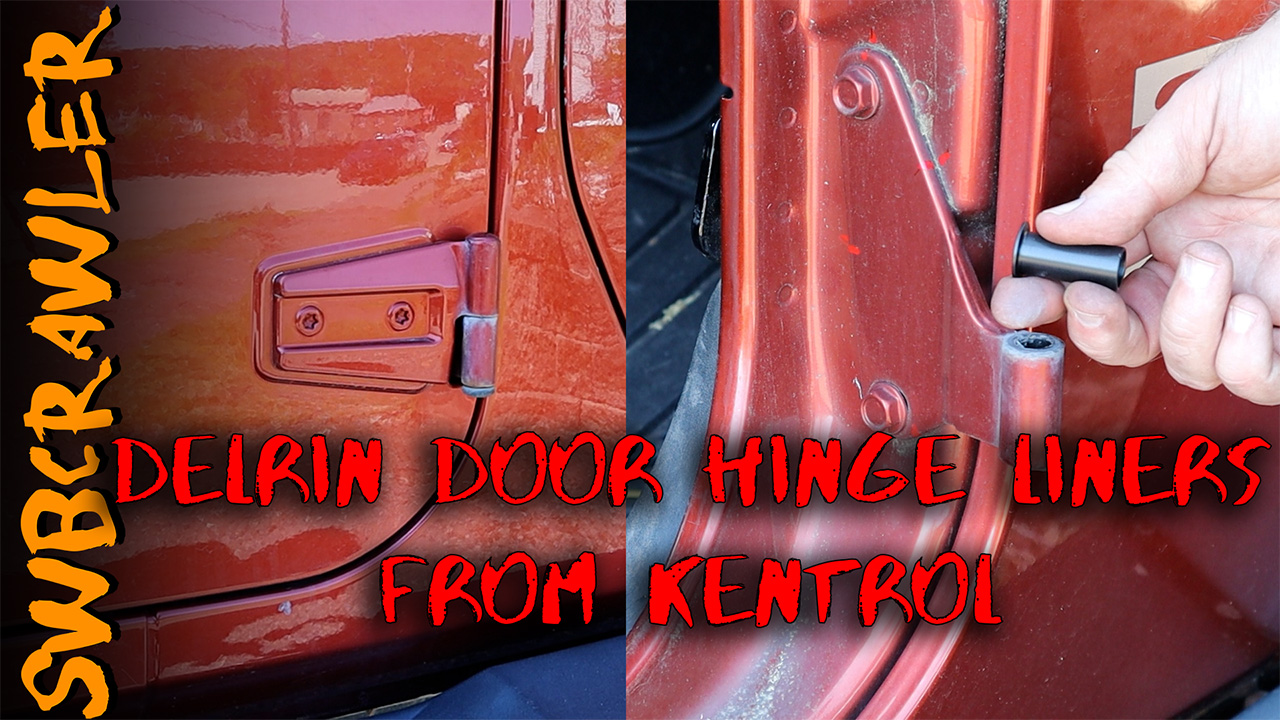 Stop Struggling! Fix Your JK Doors with Kentrol Delrin Hinge Liners
