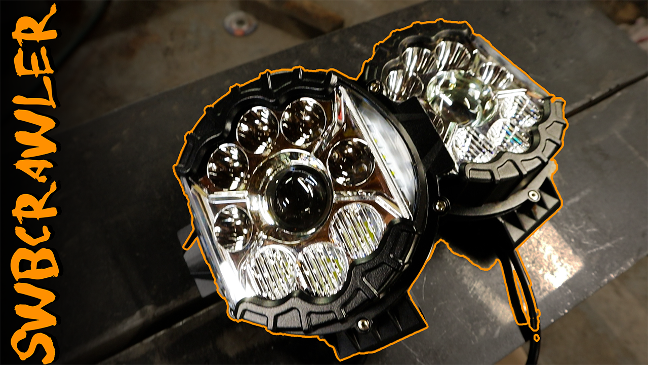 Great looking, functional, and affordable off-road lights! Suparee 7 Inch lights